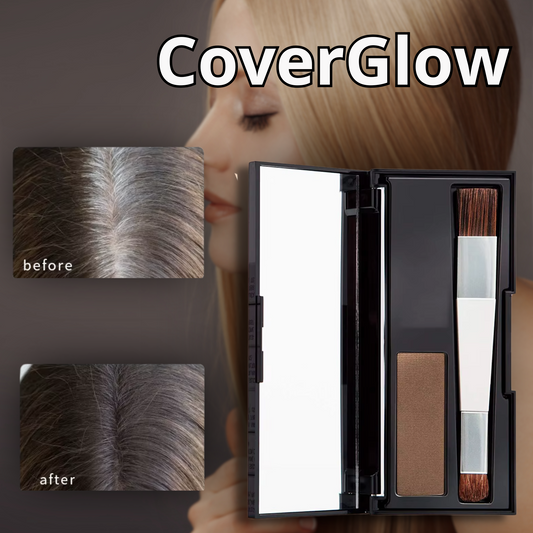 CoverGlow | Cubre raíces en minutos, con acabado natural.