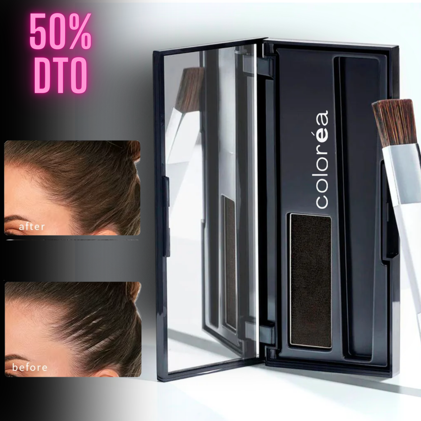 CoverGlow | Cubre raíces en minutos, con acabado natural.